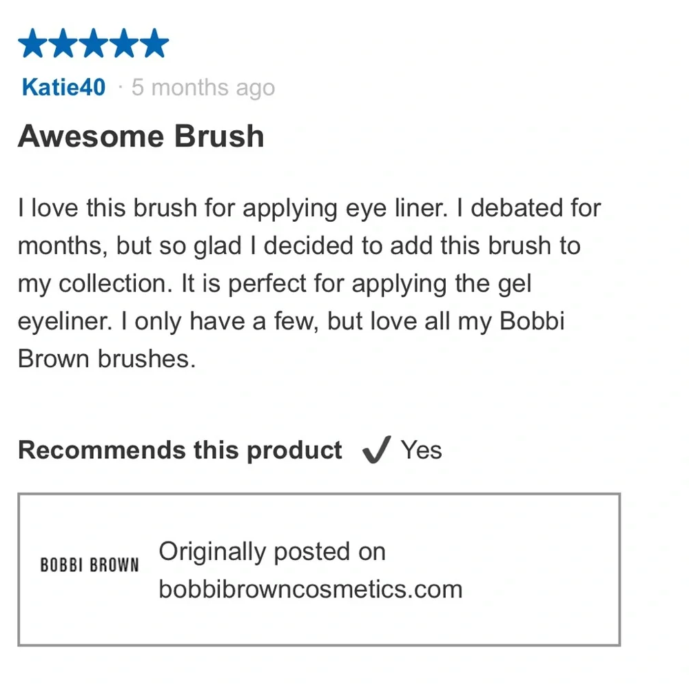 Bobbi Brown Ultra Fine Eyeliner Brush